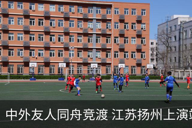 中外友人同舟竞渡 江苏扬州上演端午文化盛宴